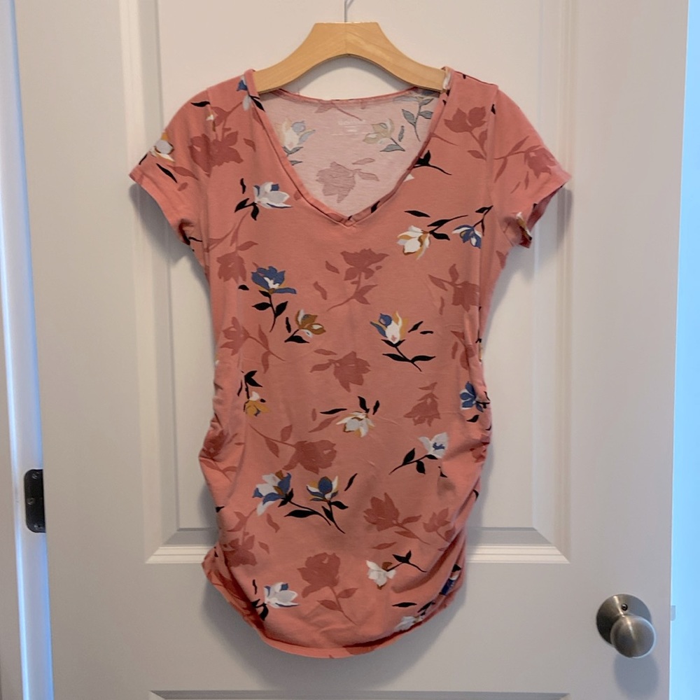 Short sleeve maternity tshirt